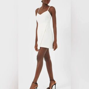 French Connection Whisper Envelope Skirt Dress